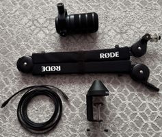 RØDE Podmic USB Mikrofon + RØDE PSA1+ Studioarm