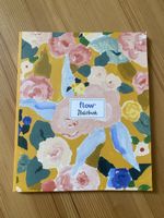 Flow Notizbuch mit Illustrationen, neuwertiger Zustand