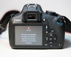 Defekt – Canon 1200D DSLR-Kamera
