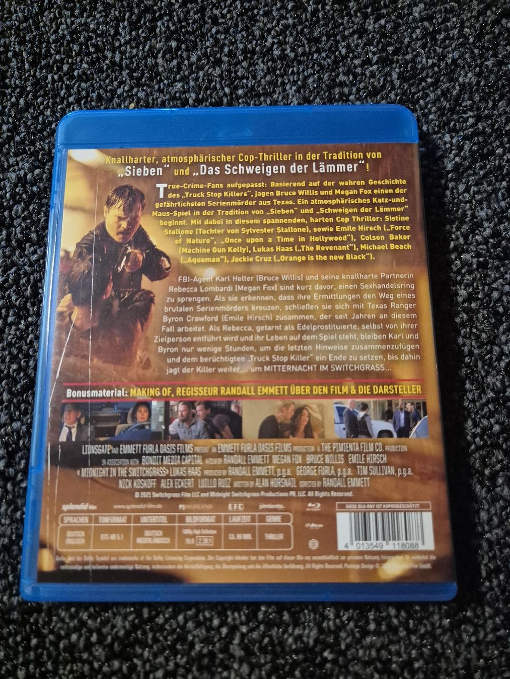 Tutti i DVDs: Midnight in the Switchgrass – Usato da Ruswil venduto da jan_bxl5 1