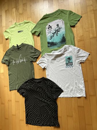 Für Jungs: 5 verschiedene Shirts C&A, Grösse 170