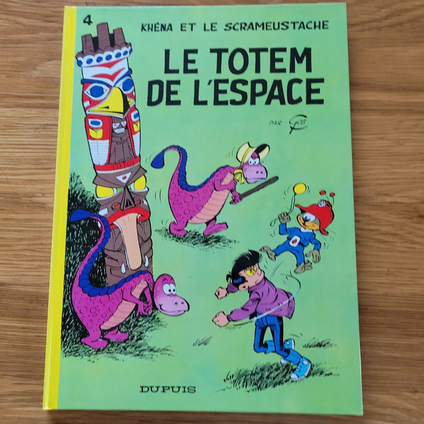 BD Khéna Et Le Scrameustache GOS Tome 4 Le Totem De L'espace (Gebraucht ...