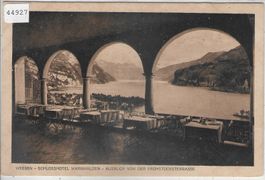 Weesen - Schlosshotel Mariahalden - Ausblick v. d. Frühstück