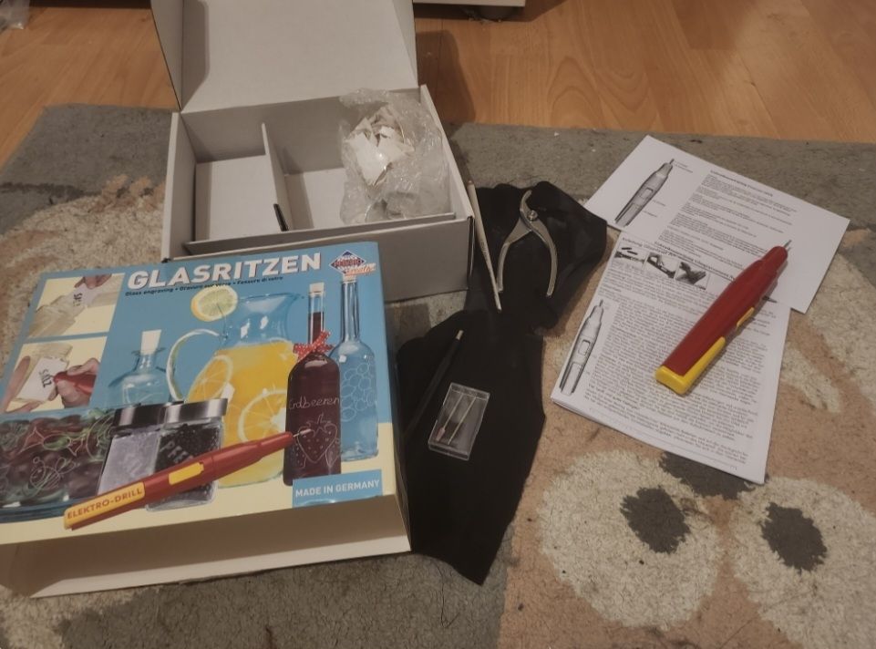 Kit bricolage: Glasritzset – Nuovo (secondo la descrizione) da Rüti ZH venduto da Elisa133