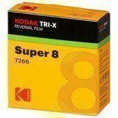 Kodak Pellicole: Kodak Tri-X 7266 Super 8, 15 Meter – Nuovo e nell'imballaggio originale da Halden venduto da TopFoto
