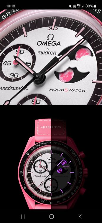 Swatch Orologi: Moonswatch Edition Mission to the pink Omega Rose (Neuf) – Usato da Bursinel venduto da Rolesor 2