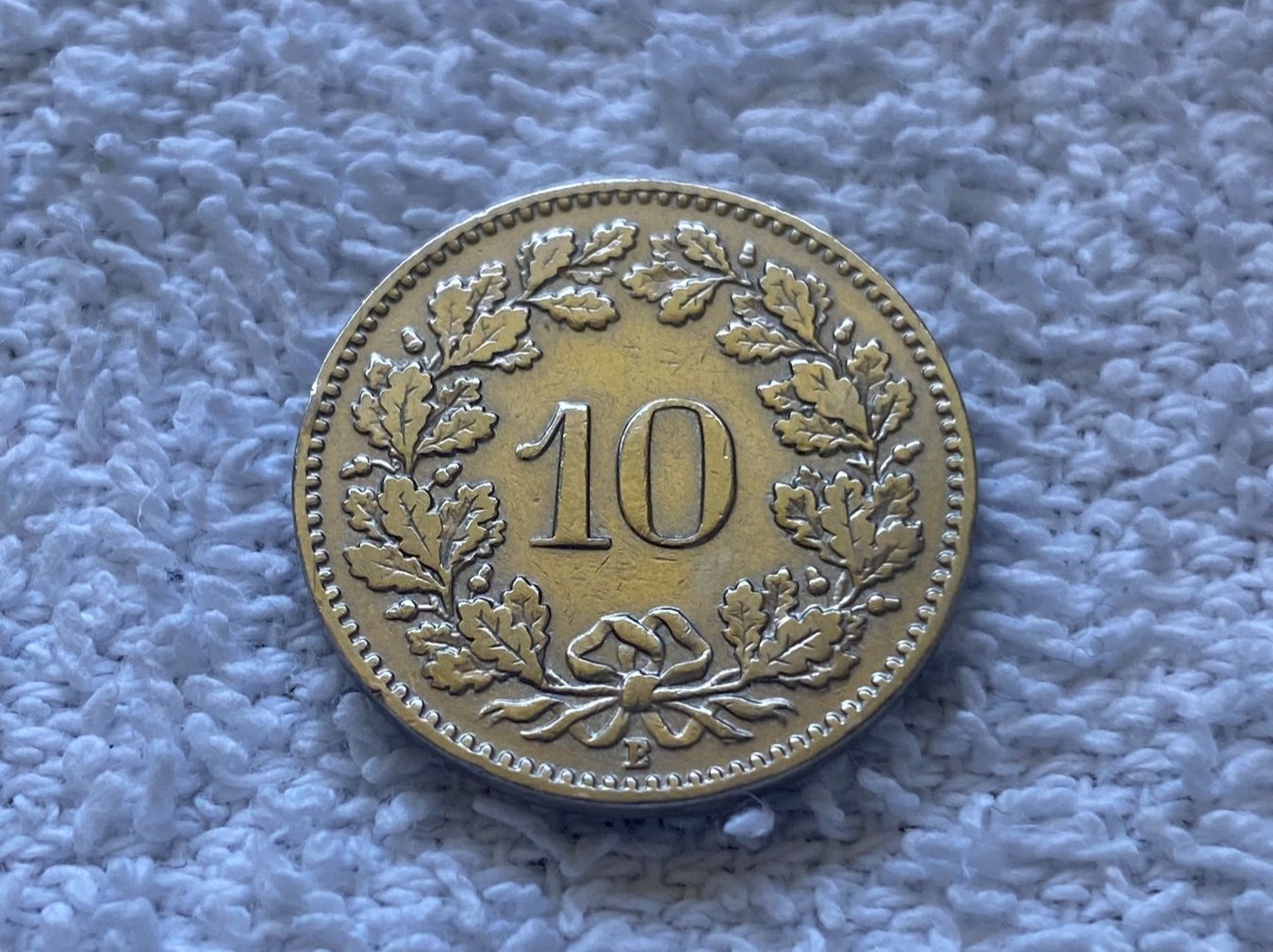 Tutti le monete: 10 centimes/rappen 1914 – Usato da Nyon venduto da Ilmi09 1