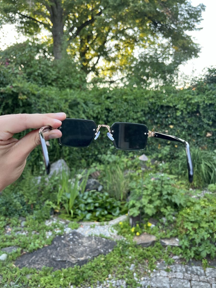 Occhiali & Lenti: Sonnenbrille modern schwarz Metall neu – Nuovo (secondo la descrizione) da Tägerwilen venduto da Alexander716 4