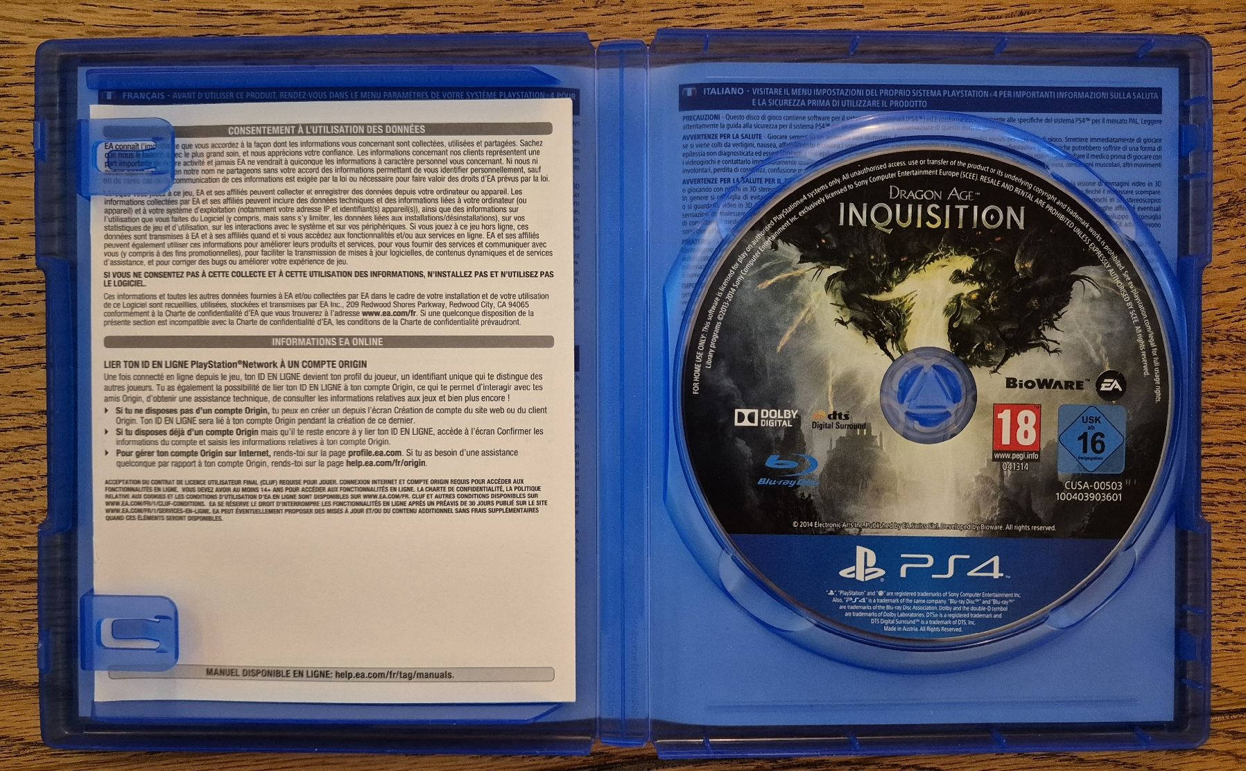 Giochi: PS4 Dragon Age Inquisition – Usato da Au SG venduto da AlenCompany 2