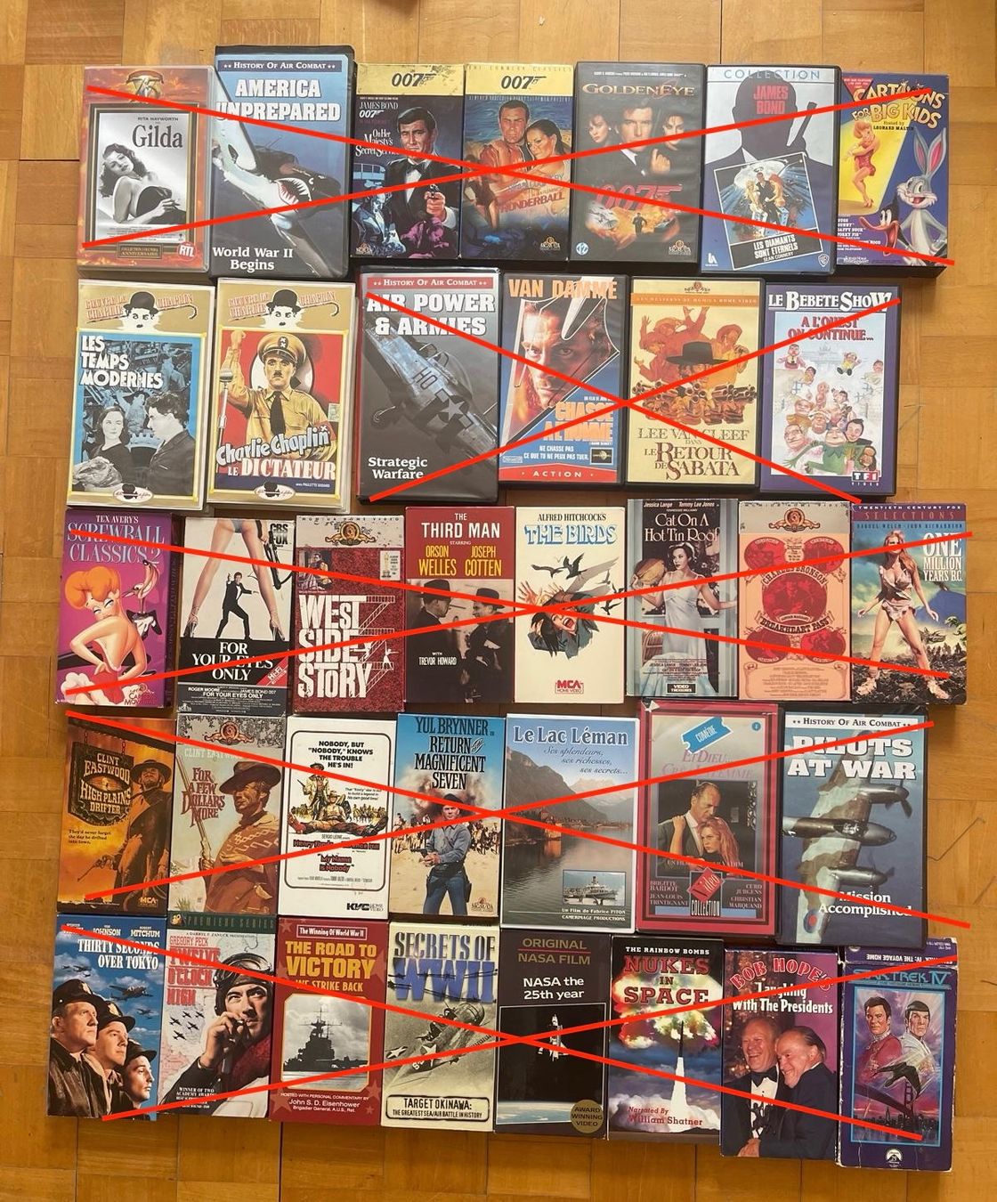 Toutes les VHS: 11 VHS - Charlie Chaplin – D'occasion à Biel/Bienne par Jan_321 1