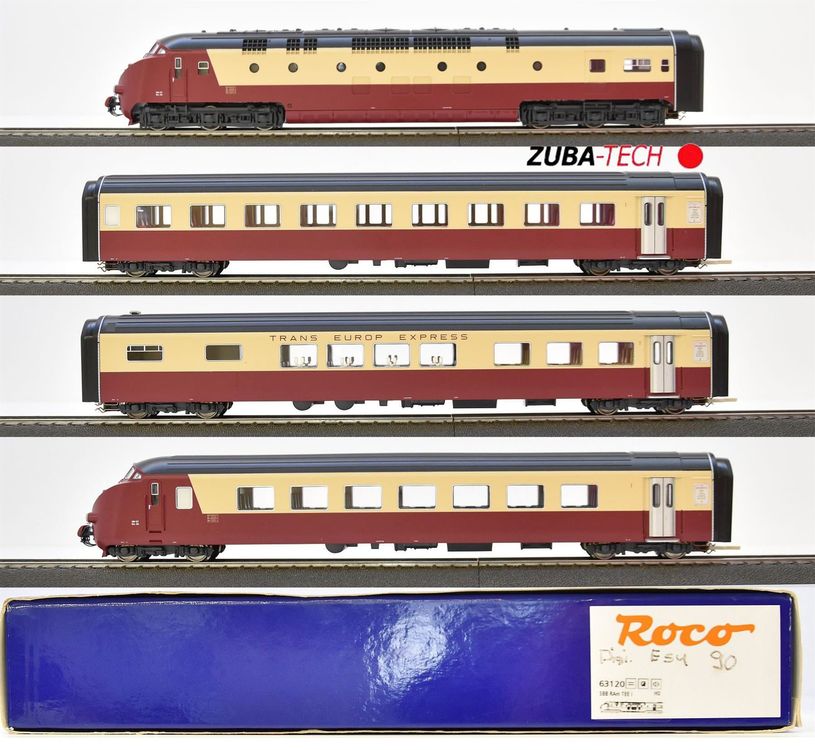Trix 22131 - Automotrice Diesel RAm TEE I 501/502 - H0 - Époque 4 - Neuf