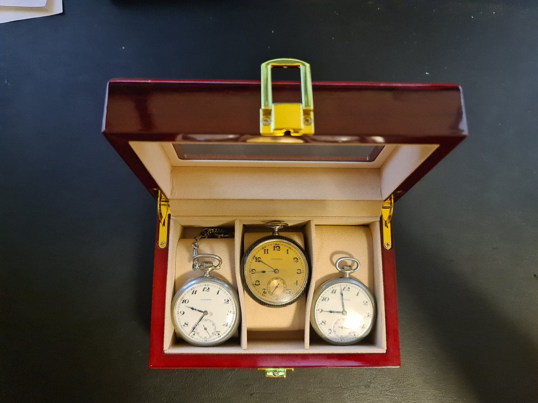Longines Orologi: 3x Longines-Uhrensammlung mit Schatulle – Usato da Aarau venduto da NazK 8