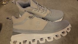 On Schuhe Cloud grau beige neuwertig Gr. 37
