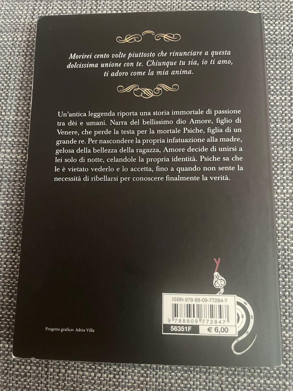 Bücher: Amore e psiche Apuleio – Gebraucht aus Minusio von jas_ry5h 1