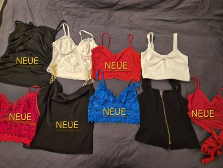 Neue und gebrauchte Sommertops S/M