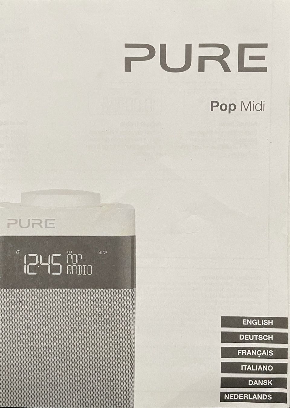 Radio: Pure Pop Midi DAB Radio – Usato da Sins venduto da den_z9gy 7