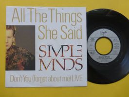 Simple Minds – All The Things She Said