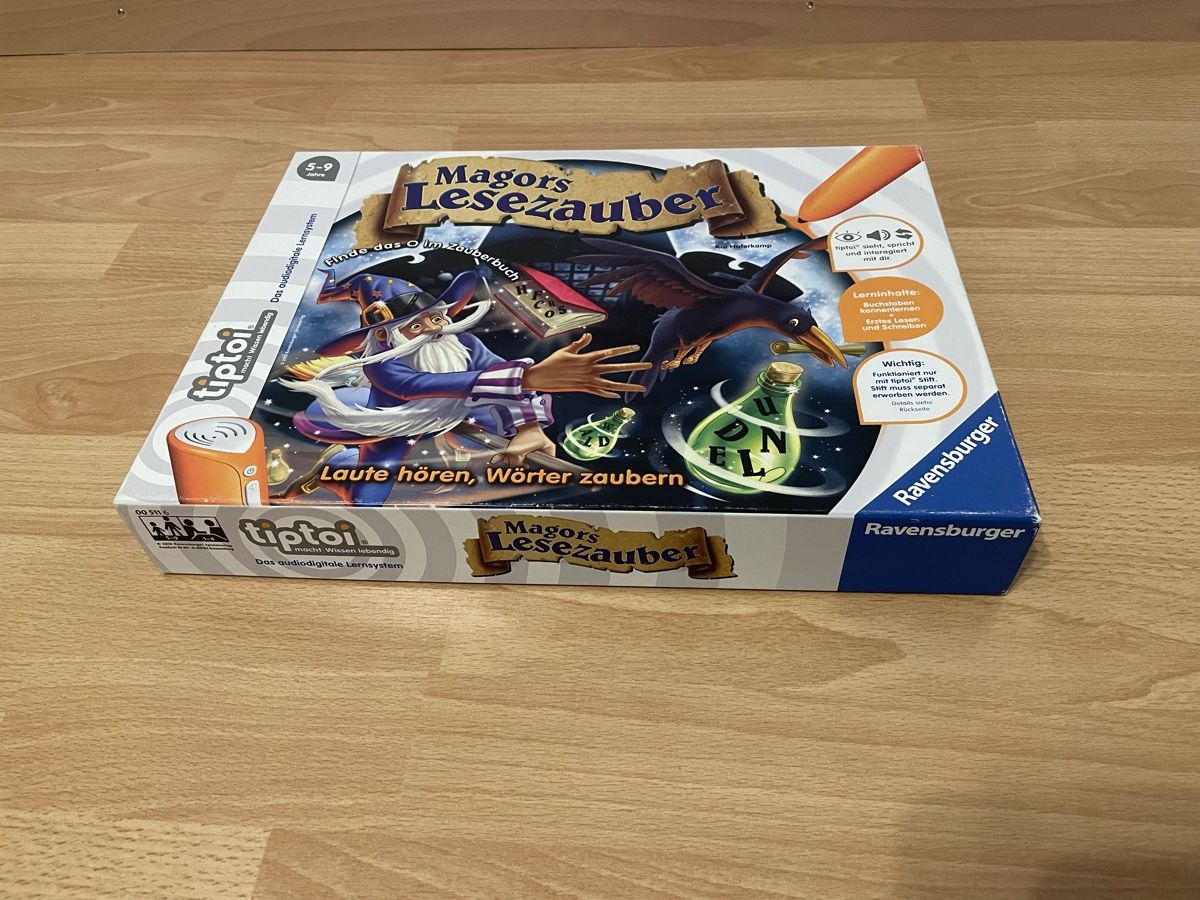 Ravensburger Spiele: Tiptoi: Magors Lesezauber – Gebraucht aus Chur von Tsambiko