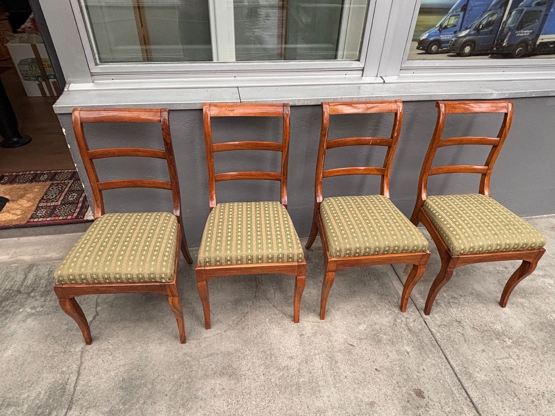 Sedie: 4 antike Biedermeier Stühle – Usato da Hindelbank venduto da brm_72zv