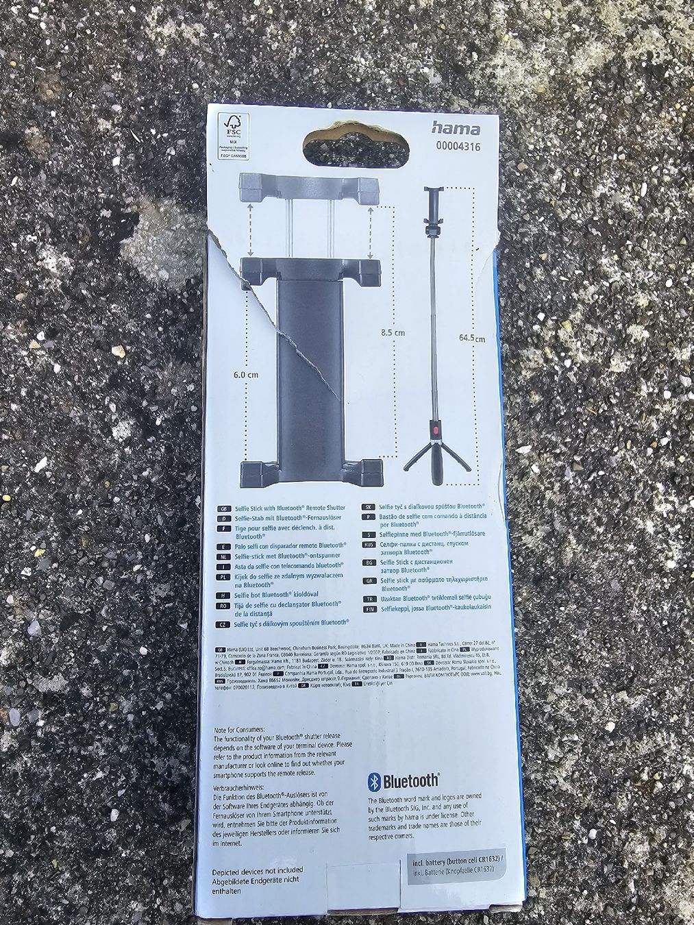 Hama Staffe: Hama Selfie Stick FUNSTAND 57 neu – Nuovo e nell'imballaggio originale da Aeugstertal venduto da Levo84 1