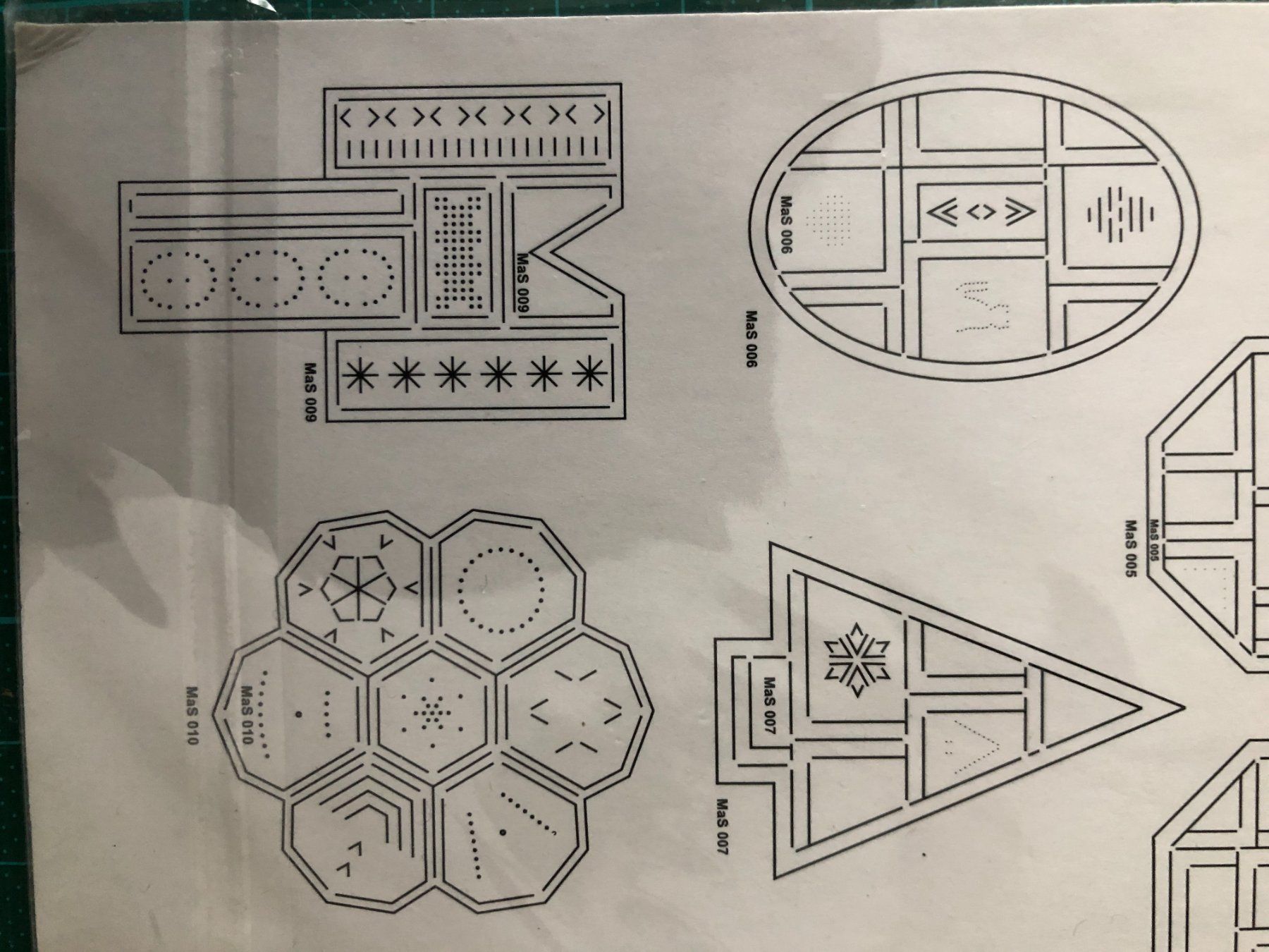 Sciablone: Nellie Snellen-Scrap-Magic-Schablone - MaS009 Kimono – Nuovo e nell'imballaggio originale da Fischbach-Göslikon venduto da 78anna 2