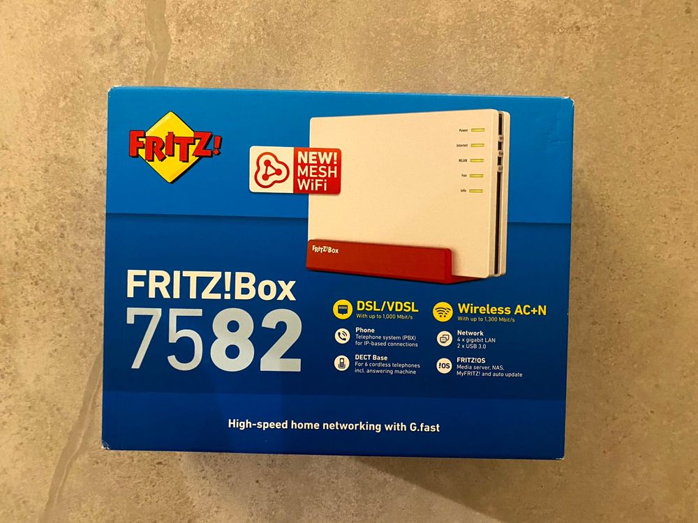 AVM FRITZ!Box 7582 (Gebraucht) in Ried b. Kerzers für CHF 71 – mit ...