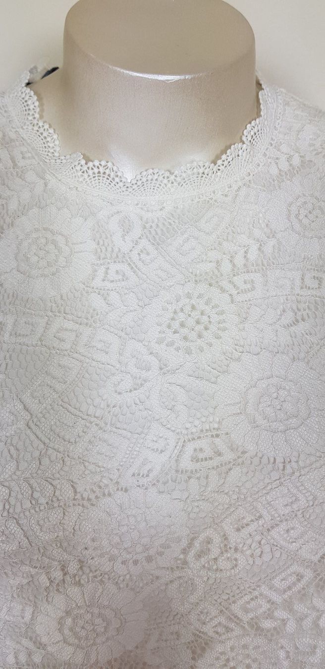 Pieces Top: Buse, Spitze, Doublure, pieces, Gr. S – Usato da Uster venduto da Astral 2