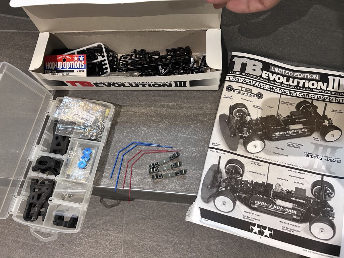 Tamiya Modellismo RC: Tamiya TB EVO 3 Limited Edition trf – Usato da Kestenholz venduto da ask_9wxb 7