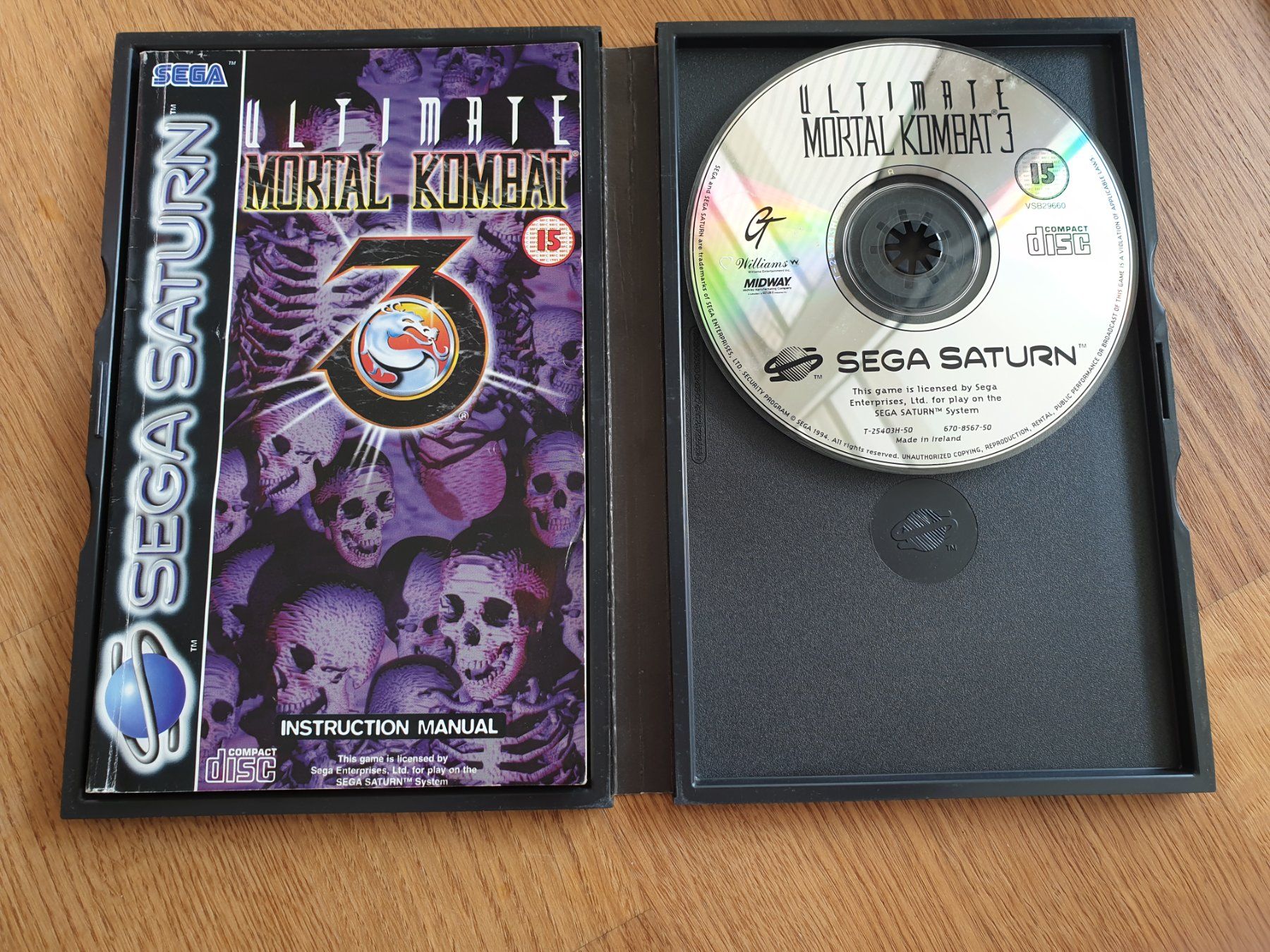 Sega Spiele: SEGA Saturn Ultimate Mortal Kombat 3 – Gebraucht aus Rain von Rou_z26r 2