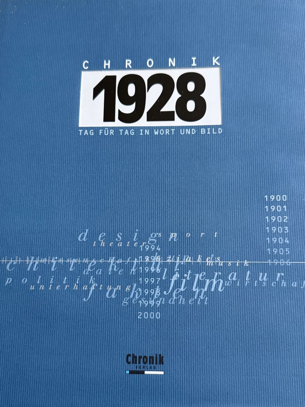 Libri: Chronik 1928 – Usato da Rüti ZH venduto da Meke