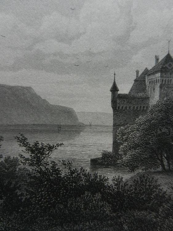 Gravures: Schloss Chillon – D'occasion à Risch par Rischli15 4