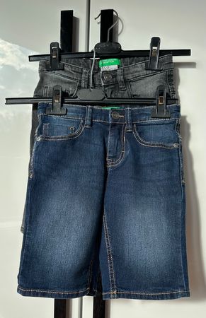 2 Bermuda in jeans Benetton