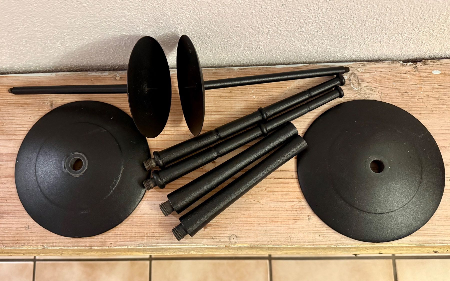 Ikea Portacandele: 2 candelieri vintage in ferro – Usato da Breganzona venduto da mas_tv72 3