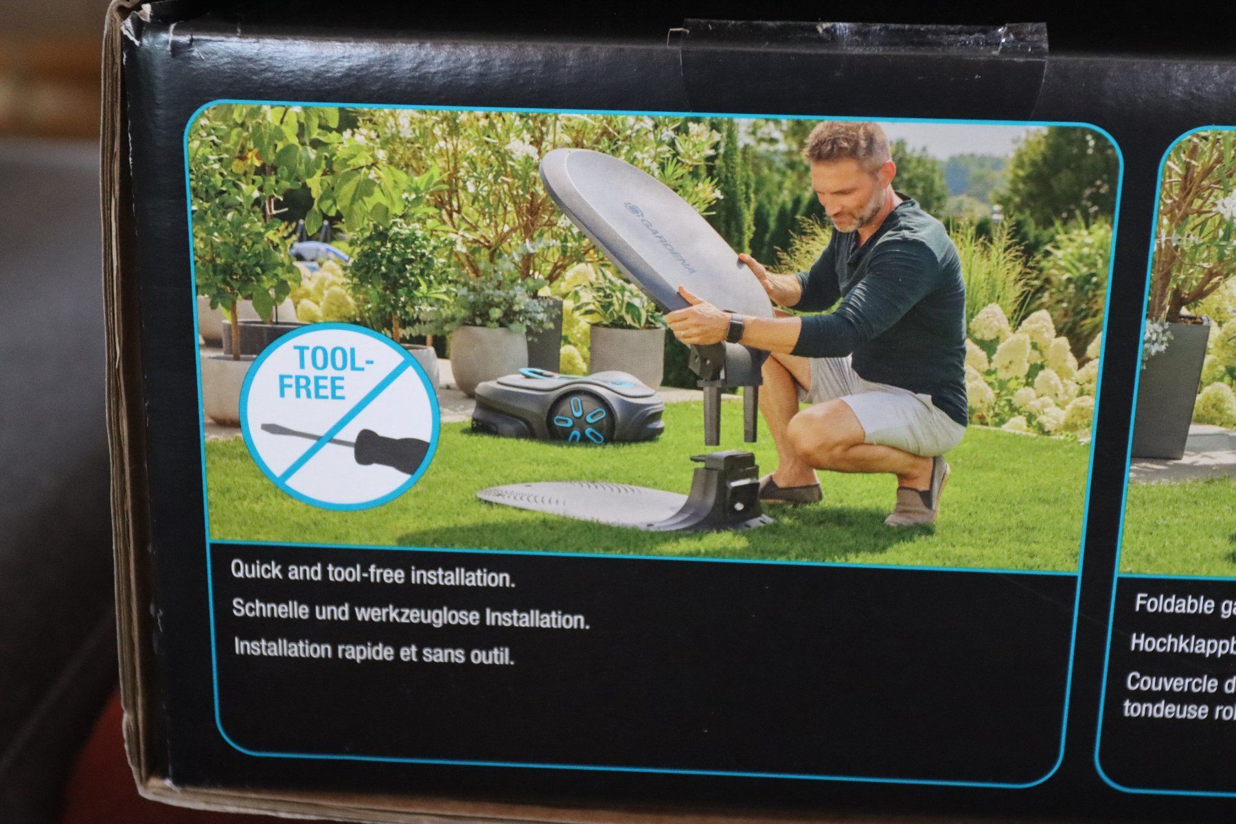 Unterstände: Gardena Sileno Mährobotergarage – Neu und originalverpackt aus Mittelhäusern von Ausguete 2