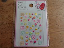 Nail Sticker Plum Nail Seal - Gyaru Japan Kawaii mini Doodle