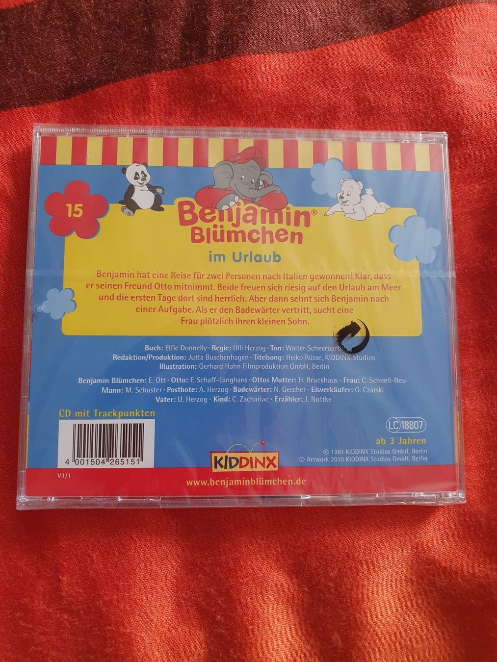 CDs: CD Benjamin Blümchen – Neu und originalverpackt aus Kappel SO von tiger1921 1