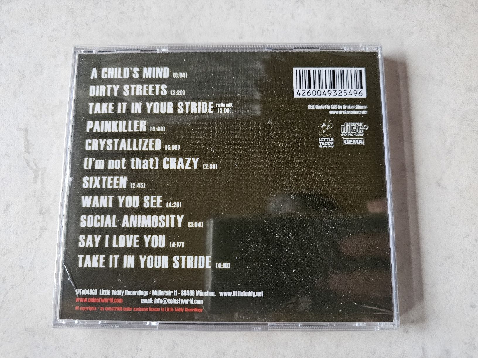 CD: Celest  -  Take It In Your Stride  /  Fabrikneu – Nuovo e nell'imballaggio originale da Schneisingen venduto da backstore24 1