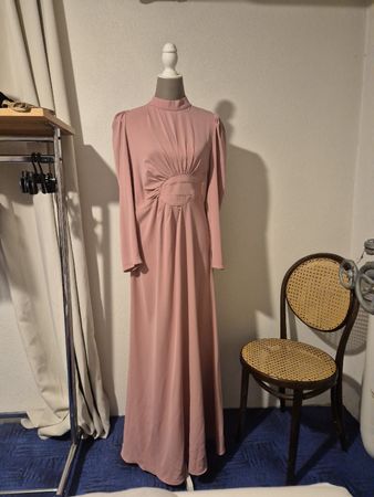 Abendkleid Rosa lang Grösse M 46 guter Zustand