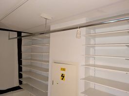 3.45m Kleiderstange Chrom