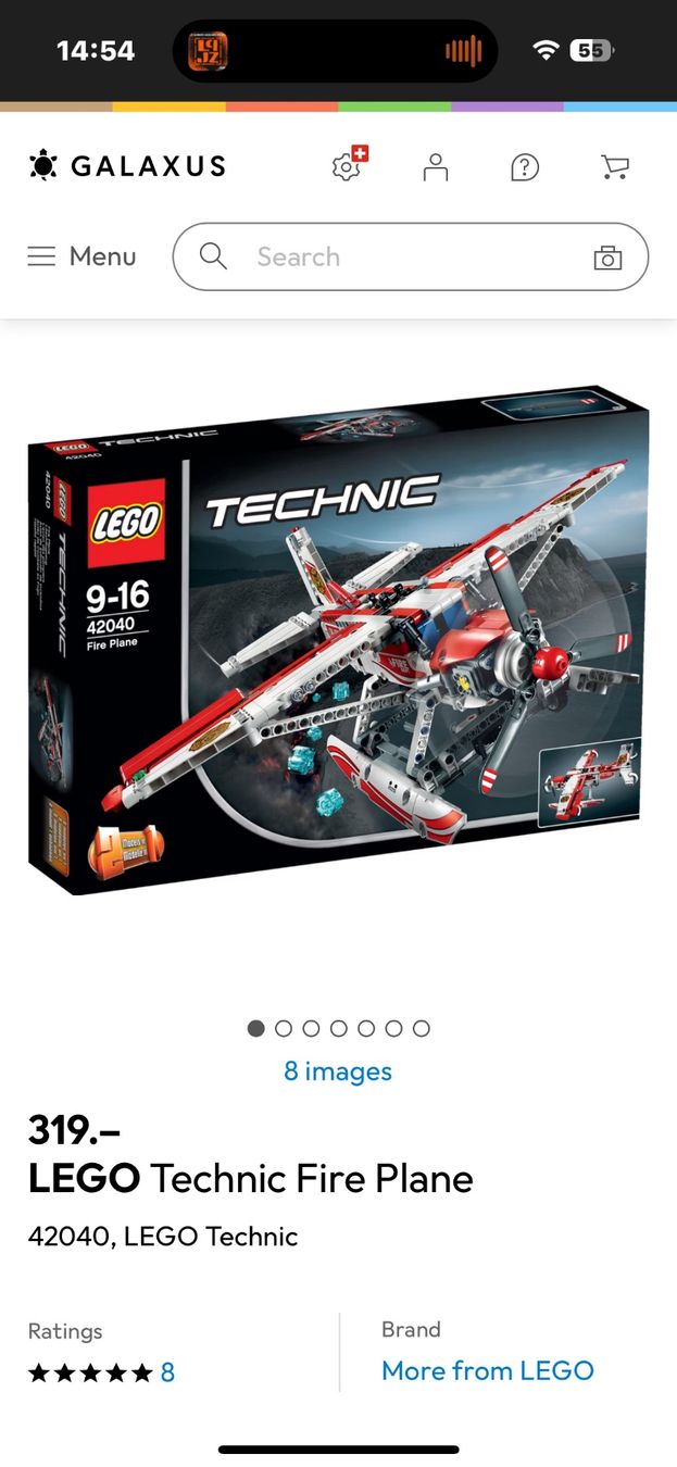 Lego Kit di costruzioni: LEGO Technic, Löschflugzeug Set. #42040 – Nuovo (secondo la descrizione) da Rorschacherberg venduto da ConstantinNeiser 3