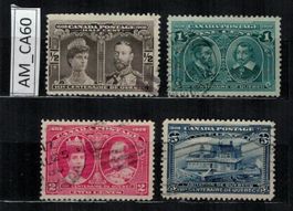 Canada 1908, 300 Jahre Quebec, MI 84/7, gebraucht, AM_CA60