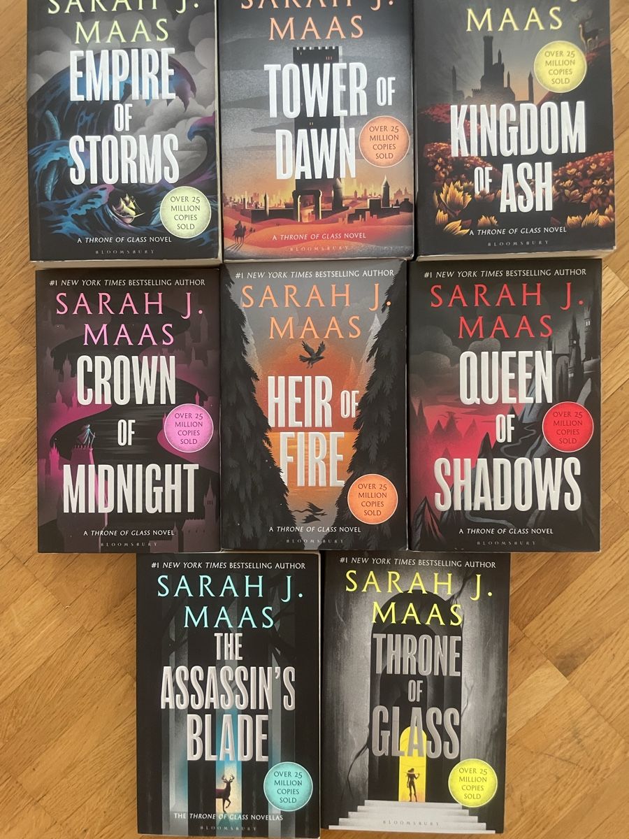 Libri: Throne of glass series – Nuovo (secondo la descrizione) da Zürich venduto da deb_j5d7 1