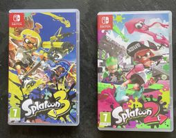 Nintendo Switch Splatoon 2 & 3 Spieletop-Zustand!