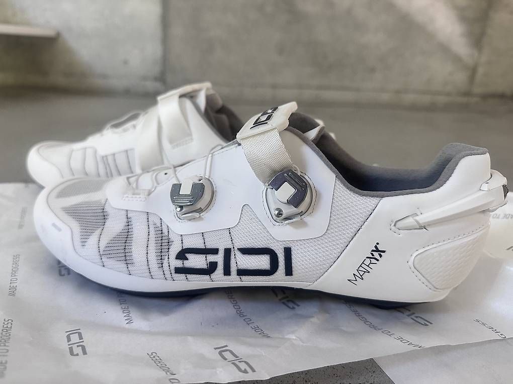 SIDI Herrenschuhe: Sidi Wire 3 in schneeweiss – Gebraucht aus Zürich von David242