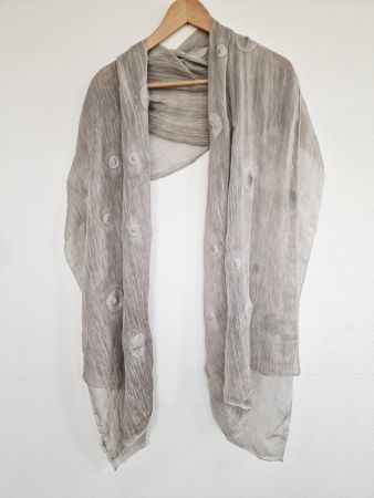 Damen Schal ca. 80cm x 200cm Grau