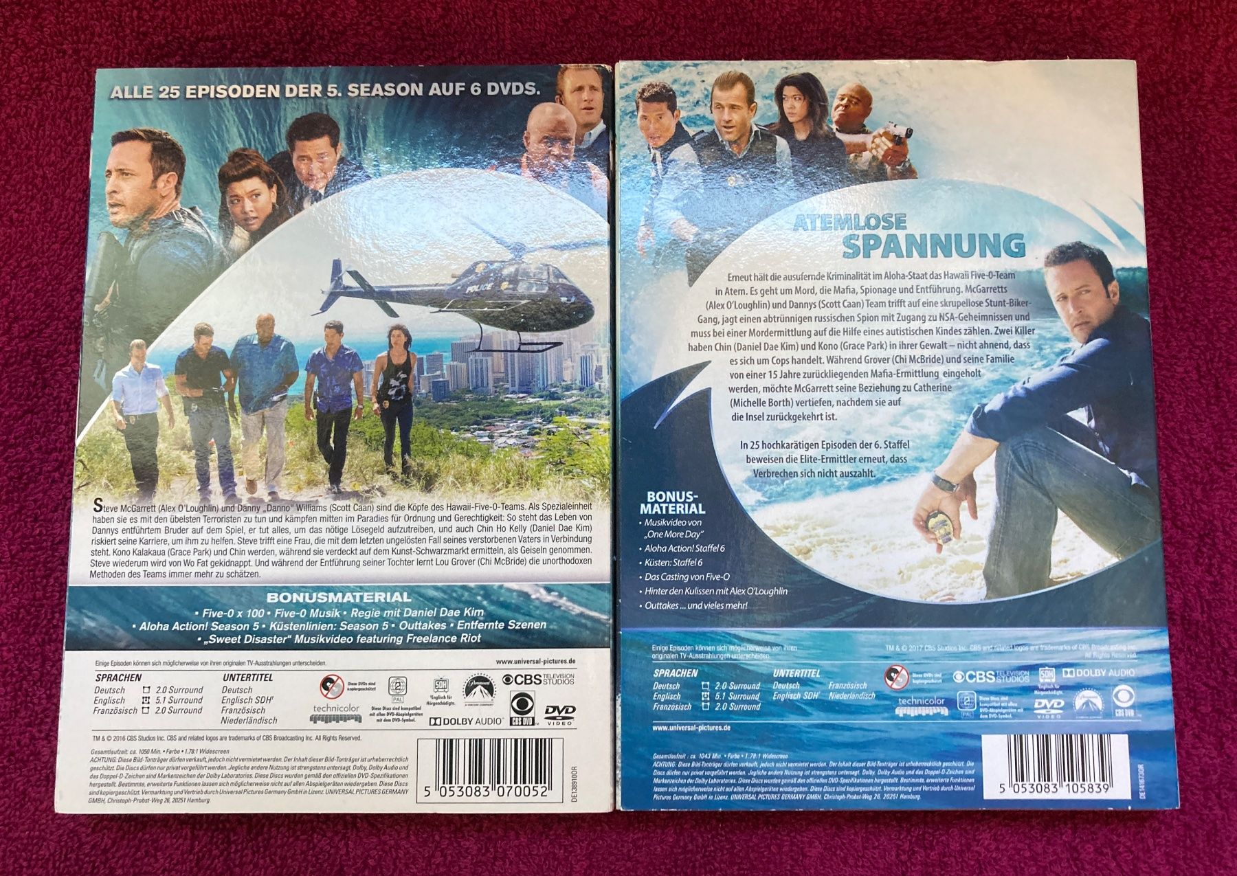 Tutti i DVDs: Hawaii Five-0 - Staffel 1 - 6 – Usato da Wolfhausen venduto da uchuva26 6
