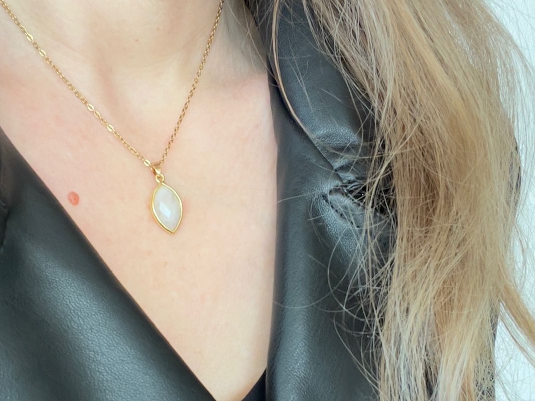 Ciondoli: Pendentif pierre de lune - Mondstein Anhänger – Nuovo e nell'imballaggio originale da Pully venduto da sunaddict