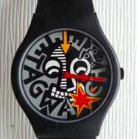 RAR: Armbanduhr Sigi Widmer Nr. 215/500 - TAGWACHE - Pop Art