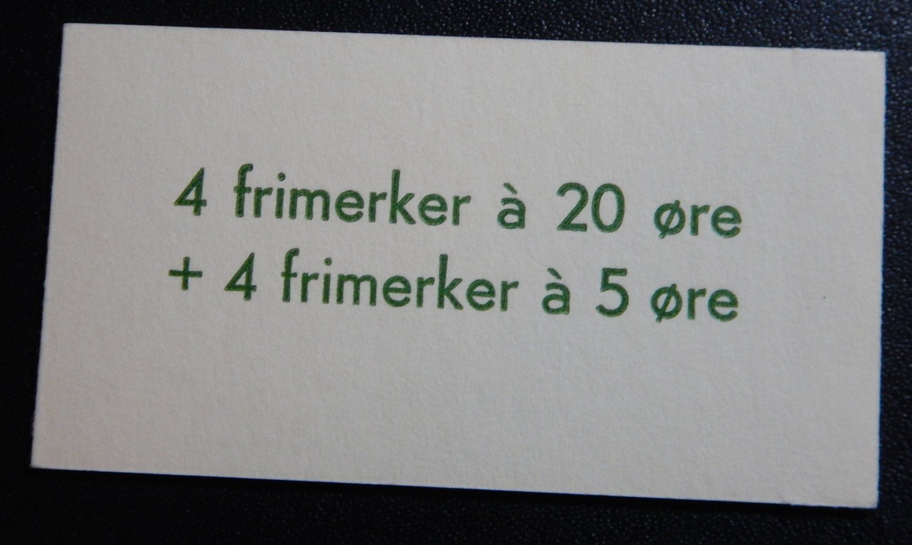 Tutti i francobolli: Norwegen Markenheft 1966 Kat. 25 Euro – Usato da Zürich venduto da Muehlekauf