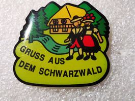 Ansteckpin 10: Gruss aus dem Schwarzwald